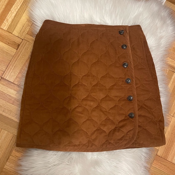 Madewell Corduroy Quilted Mini Skirt - Picture 5 of 6